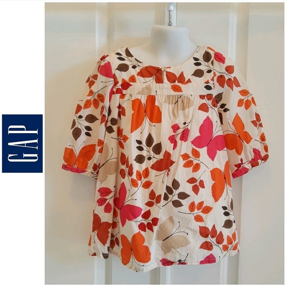 Gap Butterfly Flowy Top